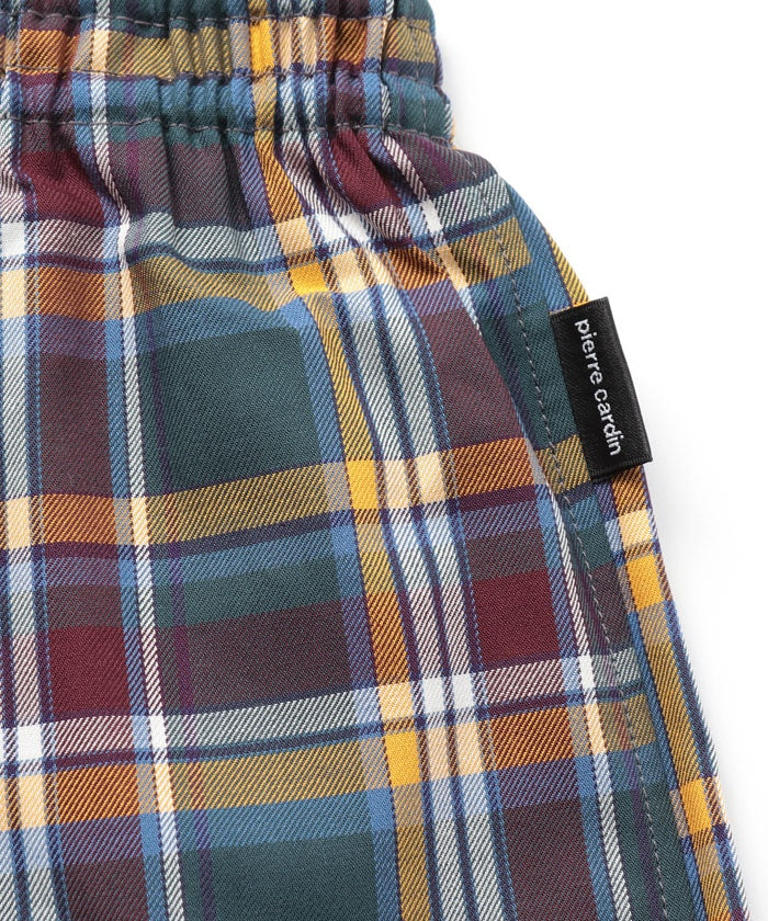 Pierre Cardin Pierre Cardin Classic Check Pattern Trunks [Non-returnable item]