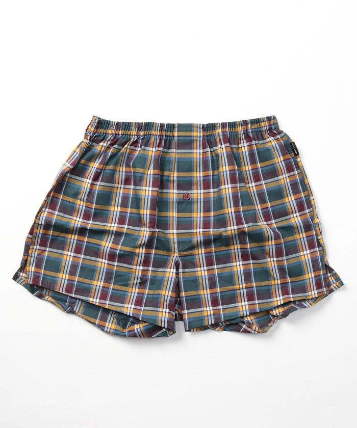 Pierre Cardin Pierre Cardin Classic Check Pattern Trunks [Non-returnable item]