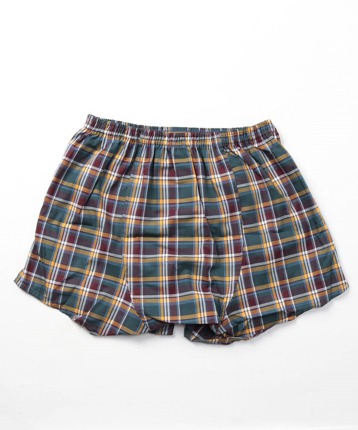 Pierre Cardin Pierre Cardin Classic Check Pattern Trunks [Non-returnable item]
