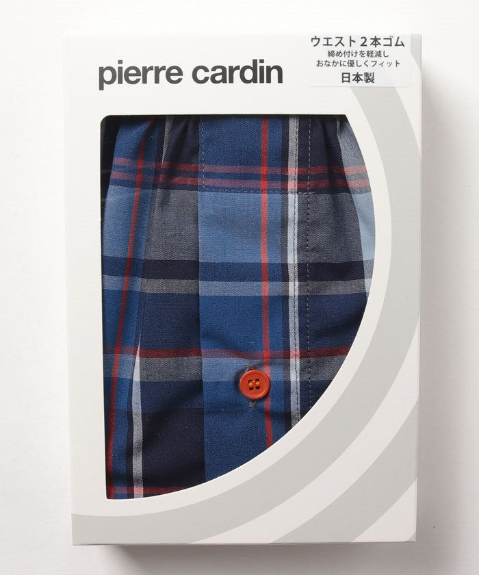皮爾·卡丹 pierre cardin 皮爾·卡丹 馬德拉斯格紋 四角褲【不接受退貨商品】