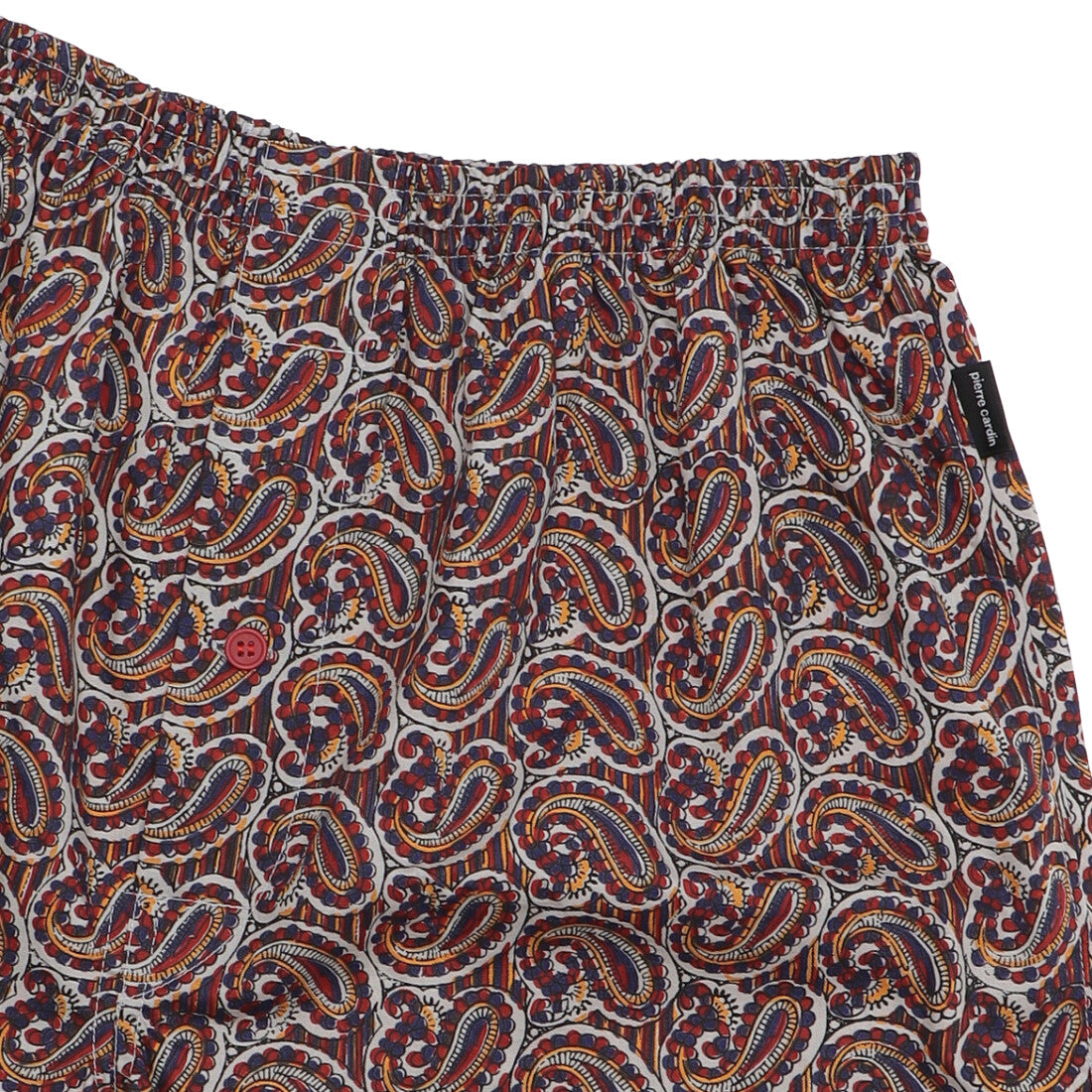 ピエールカルダン pierre cardin ピエールカルダン ペイズリー柄トランクス 【返品不可商品】 （レッド） レッド