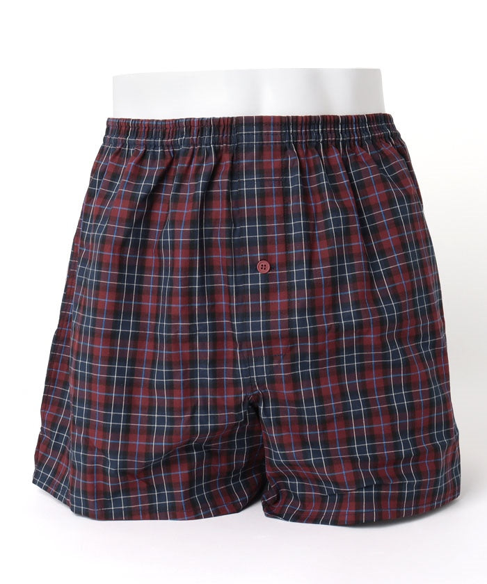 皮爾·卡丹 pierre cardin 皮爾·卡丹 格子圖案 四角褲