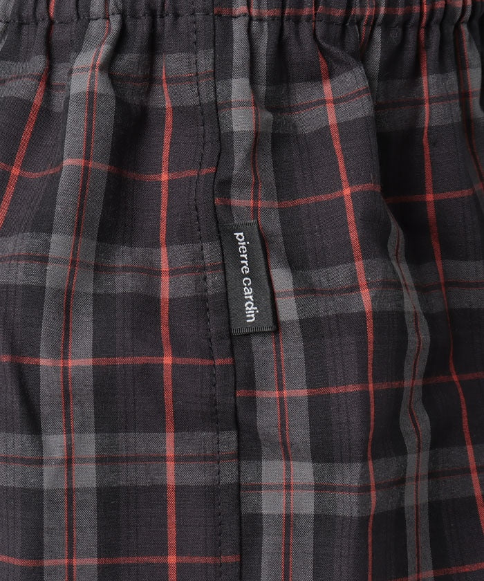 皮爾·卡丹 pierre cardin 皮爾·卡丹 格子圖案 四角褲