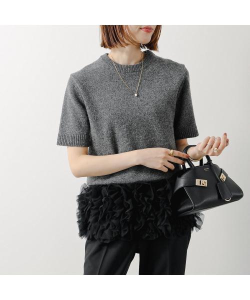 null null PICCIN PERLA フラワーキャミソール 906550 チュール （91/ブラック） 91/ブラック