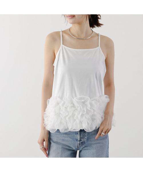 null null PICCIN PERLA フラワーキャミソール 906550 チュール （91/ブラック） 91/ブラック