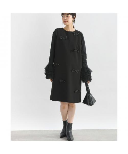 PICCIN PERLA ピッチン 袖チュールカットソー 907140 （12/ホワイト） 12/ホワイト