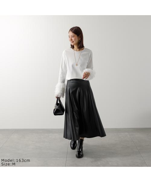 PICCIN PERLA ピッチン 袖チュールカットソー 907140 （12/ホワイト） 12/ホワイト