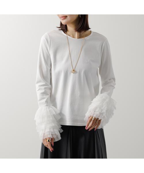 PICCIN PERLA ピッチン 袖チュールカットソー 907140 （12/ホワイト） 12/ホワイト