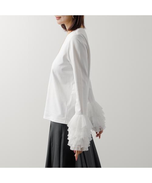 PICCIN PERLA ピッチン 袖チュールカットソー 907140 （12/ホワイト） 12/ホワイト