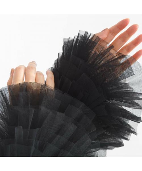 PICCIN PERLA ピッチン 袖チュールカットソー 907140 （12/ホワイト） 12/ホワイト