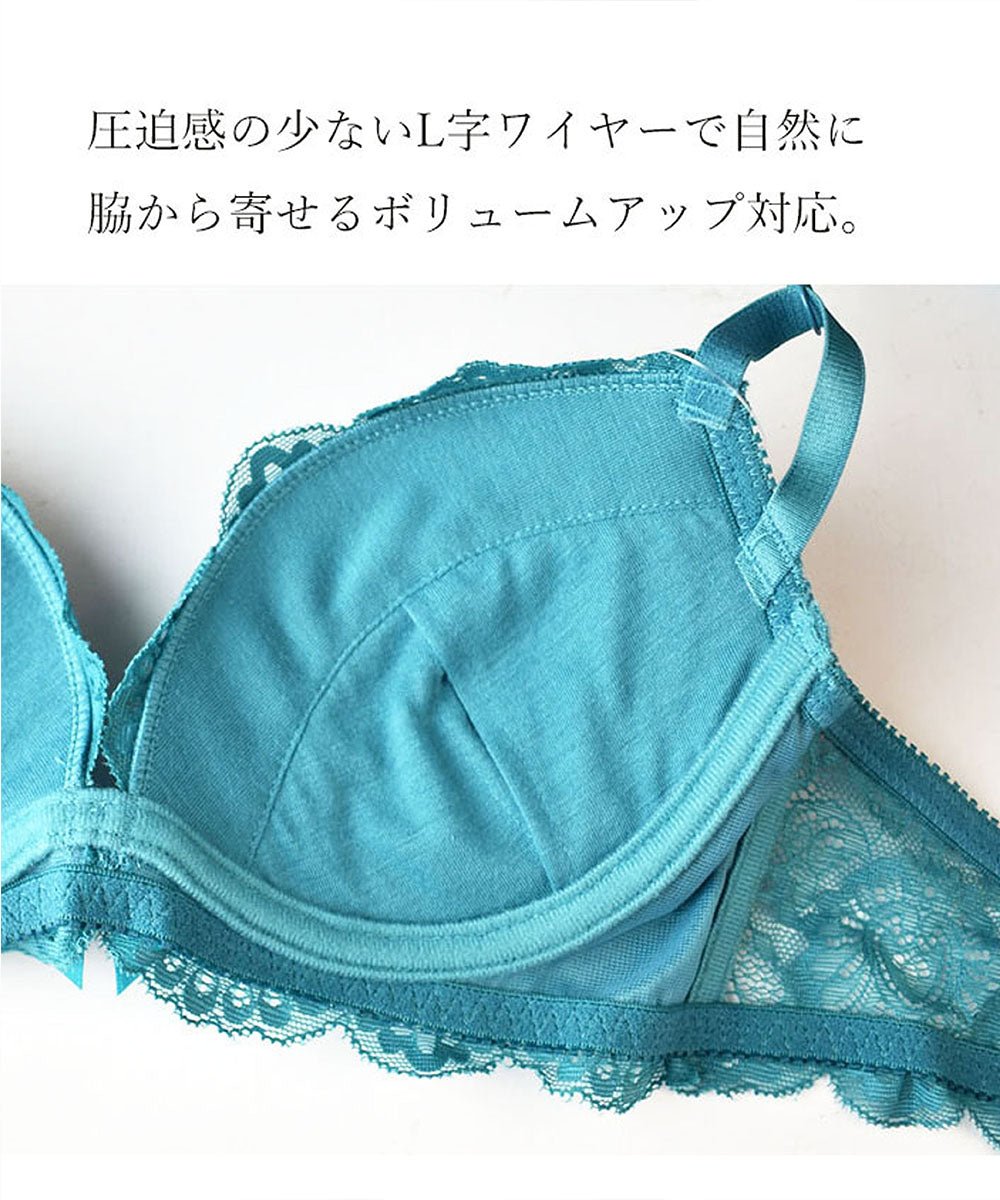 ピンクピンクピンク PINK PINK PINK 【3点セット】総レースヌーディブラ＆ショーツセット【返品不可商品】