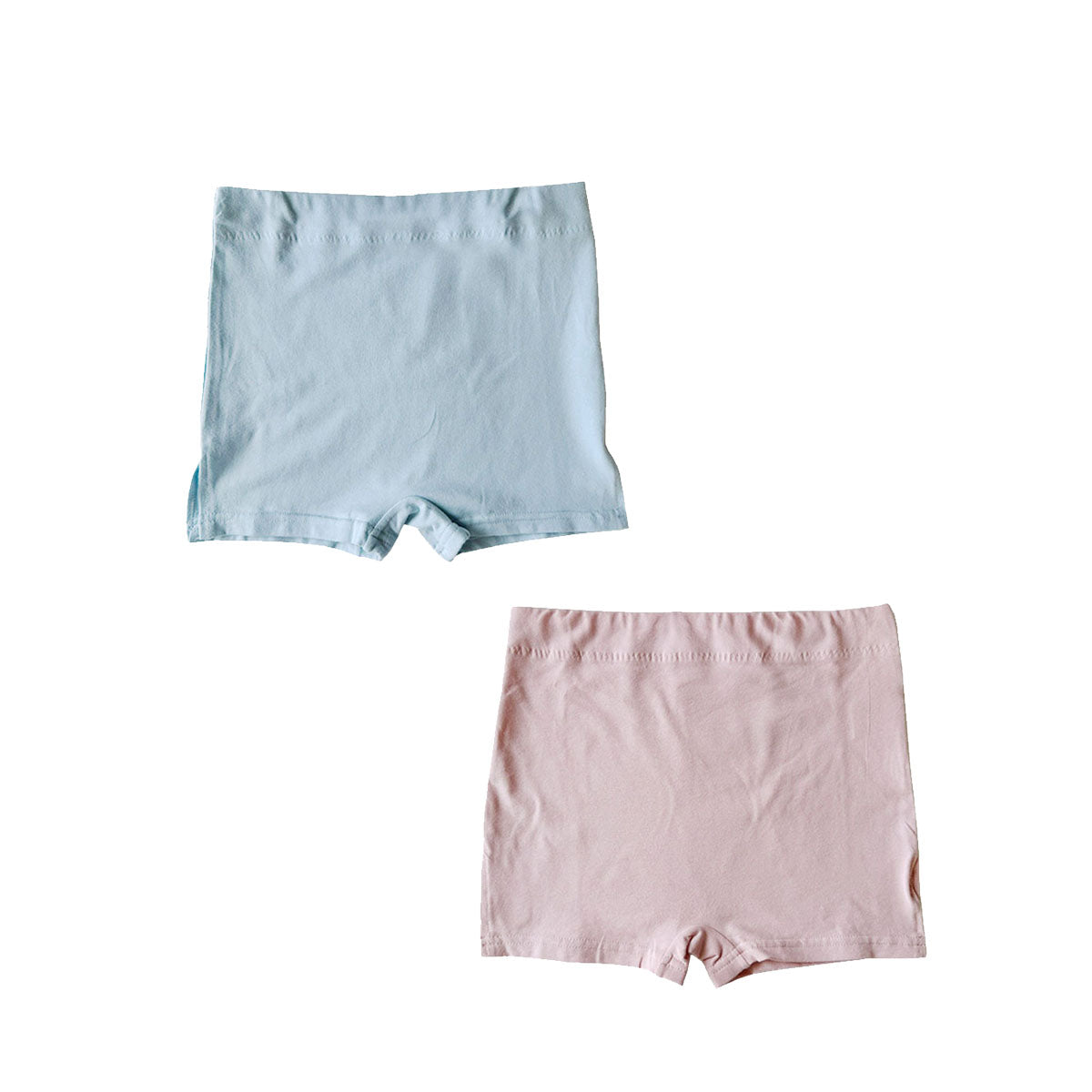 ピンクピンクピンク PINK PINK PINK 選べる2枚セット ショーツ コットン95％ 脚口ゆったり 締め付けない ふんどしショーツ まるで履いてない おやすみパンツ 【返品不可商品】 （サックス×ピンク） サックス×ピンク