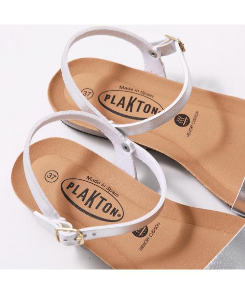 プラクトン PLAKTON PLAKTON サンダル 715348 アンクルストラップ （PLATA/シルバー） PLATA/シルバー