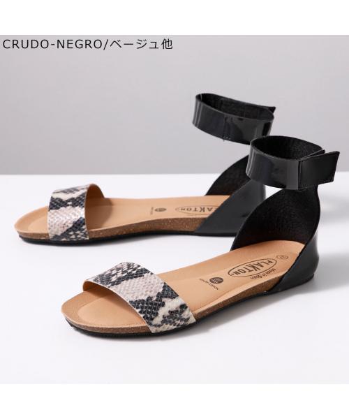プラクトン PLAKTON PLAKTON  サンダル 715130 アンクルストラップ （CRUDO-NEGRO/ベージュ他） CRUDO-NEGRO/ベージュ他