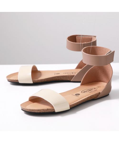 プラクトン PLAKTON PLAKTON  サンダル 715130 アンクルストラップ （CRUDO-NEGRO/ベージュ他） CRUDO-NEGRO/ベージュ他