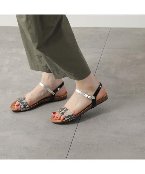 プラクトン PLAKTON PLAKTON サンダル 715725 アンクルストラップ （PLATA-NEGRO-NEGRO） PLATA-NEGRO-NEGRO