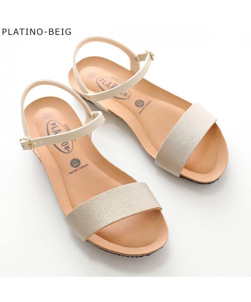 プラクトン PLAKTON PLAKTON サンダル 715725 アンクルストラップ （PLATA-NEGRO-NEGRO） PLATA-NEGRO-NEGRO