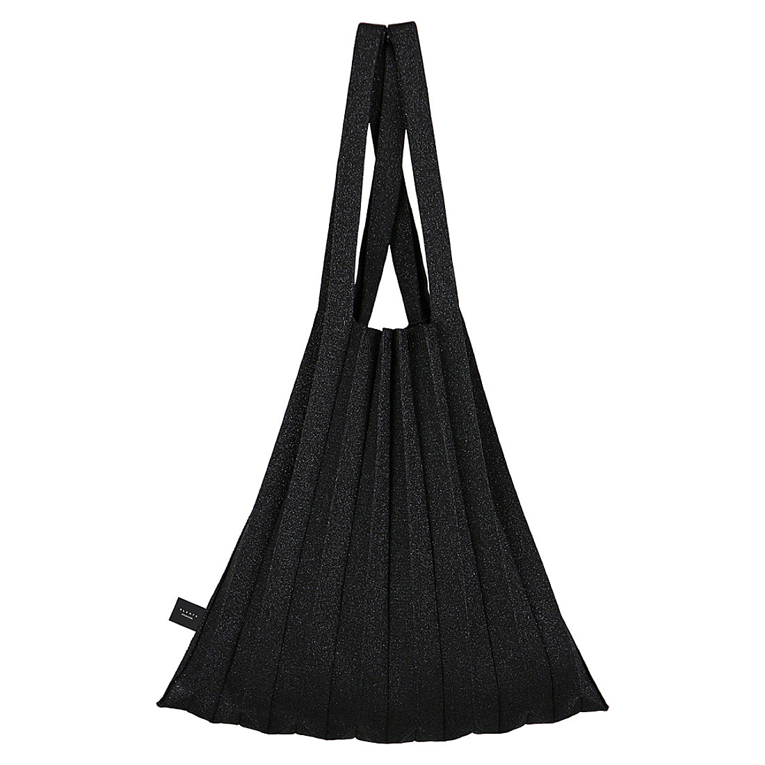 プリーツママ PLEATSMAMA グリッタートートバッグ  sh-bk-gl-bl （BLACK） BLACK