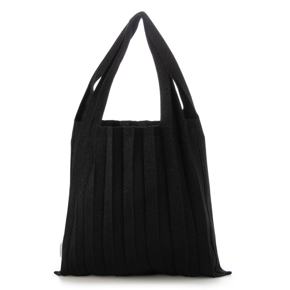 プリーツママ PLEATSMAMA グリッタートートバッグ  sh-bk-gl-bl （BLACK） BLACK