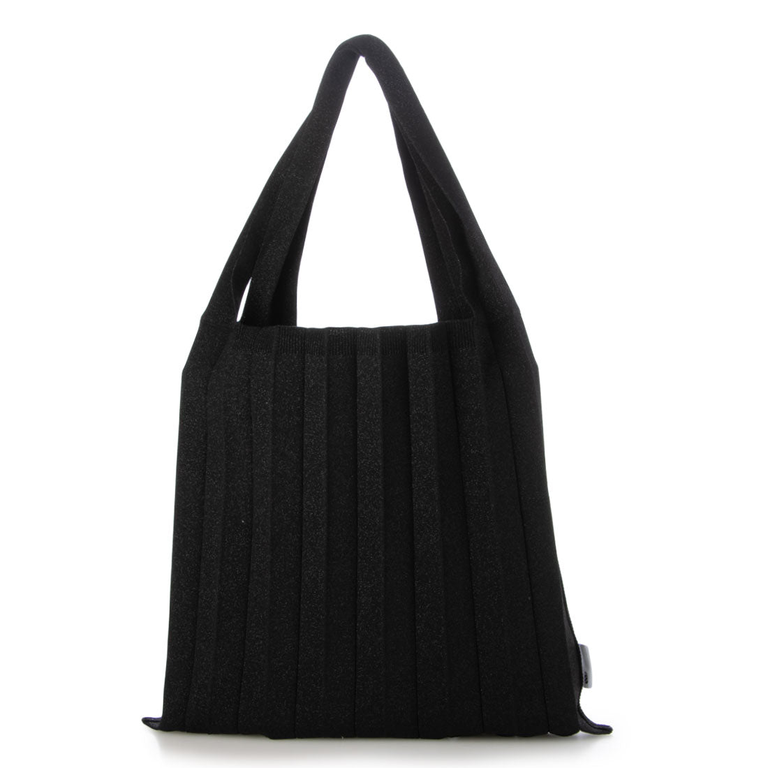プリーツママ PLEATSMAMA グリッタートートバッグ  sh-bk-gl-bl （BLACK） BLACK