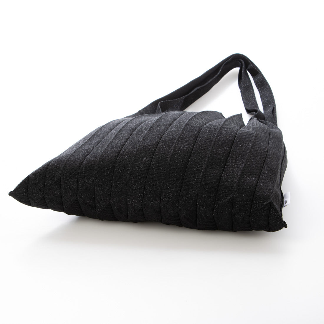 プリーツママ PLEATSMAMA グリッタートートバッグ  sh-bk-gl-bl （BLACK） BLACK
