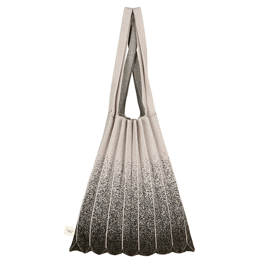 Pleats Mama Glitter Tote Bag sh-bk-gl-bl