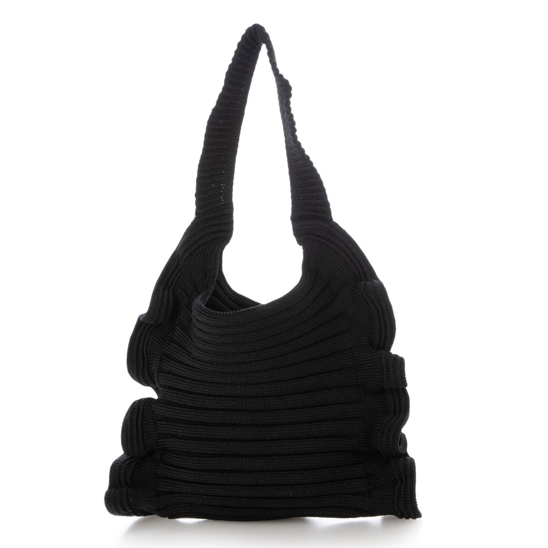 プリーツママ PLEATSMAMA ミニバッグ ruff-m-tote-bl （BLACK） BLACK
