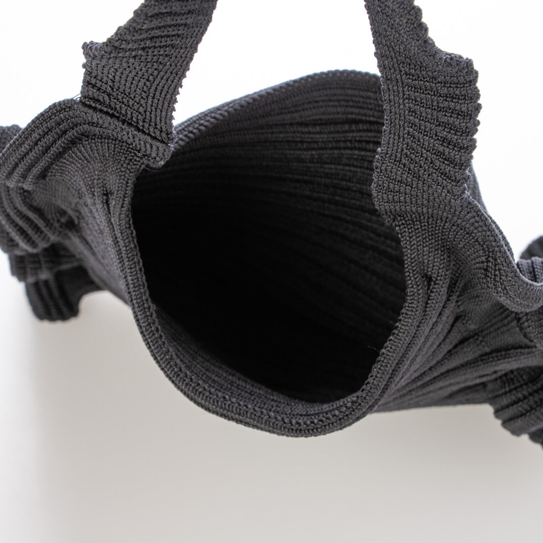 プリーツママ PLEATSMAMA ミニバッグ ruff-m-tote-bl （BLACK） BLACK