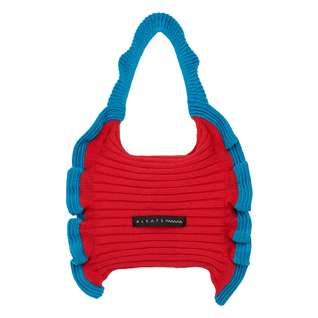 プリーツママ PLEATSMAMA ミニバッグ ruff-m-tote-rd-blu （RED BLUE） RED BLUE