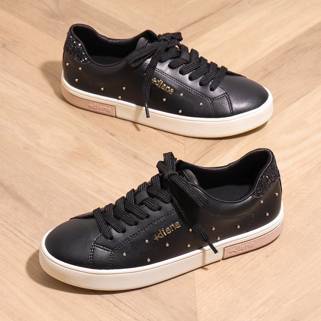 +diana スニーカー Plus Diana +diana Standard sneakers with studs