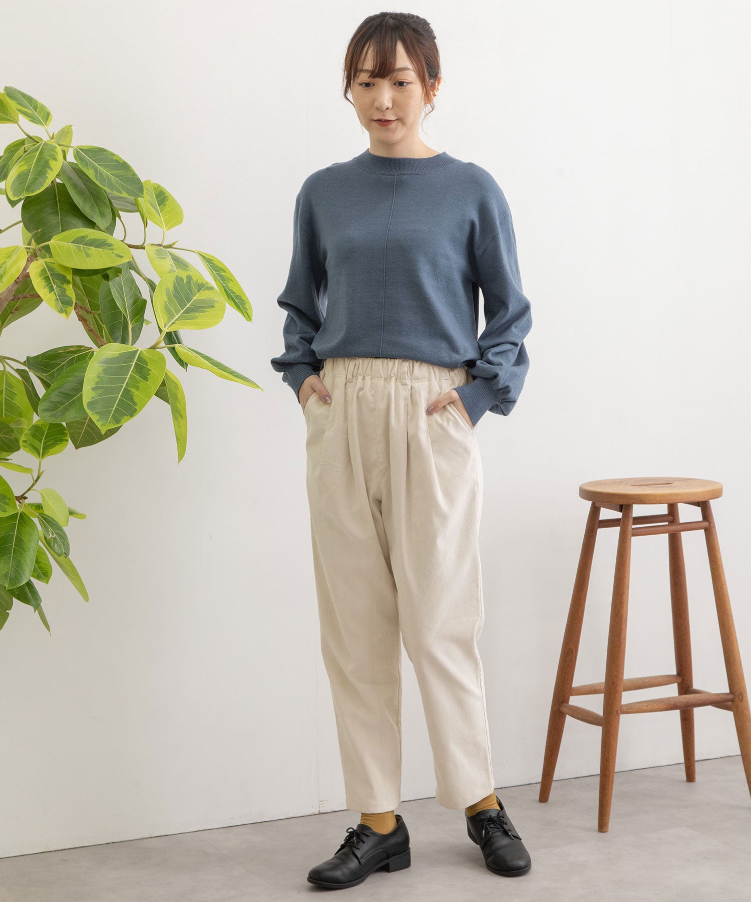 プードゥドゥ POU DOU DOU シャツコールペグトップパンツ