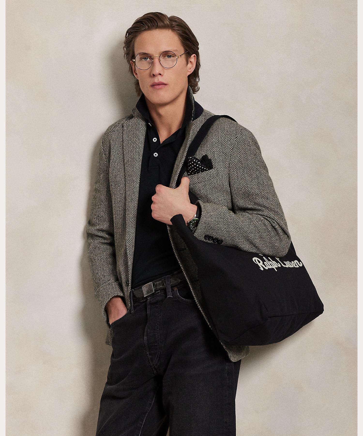 ポロ ラルフ ローレン POLO RALPH LAUREN エンブロイダリー キャンバス トート （001ブラック） 001ブラック