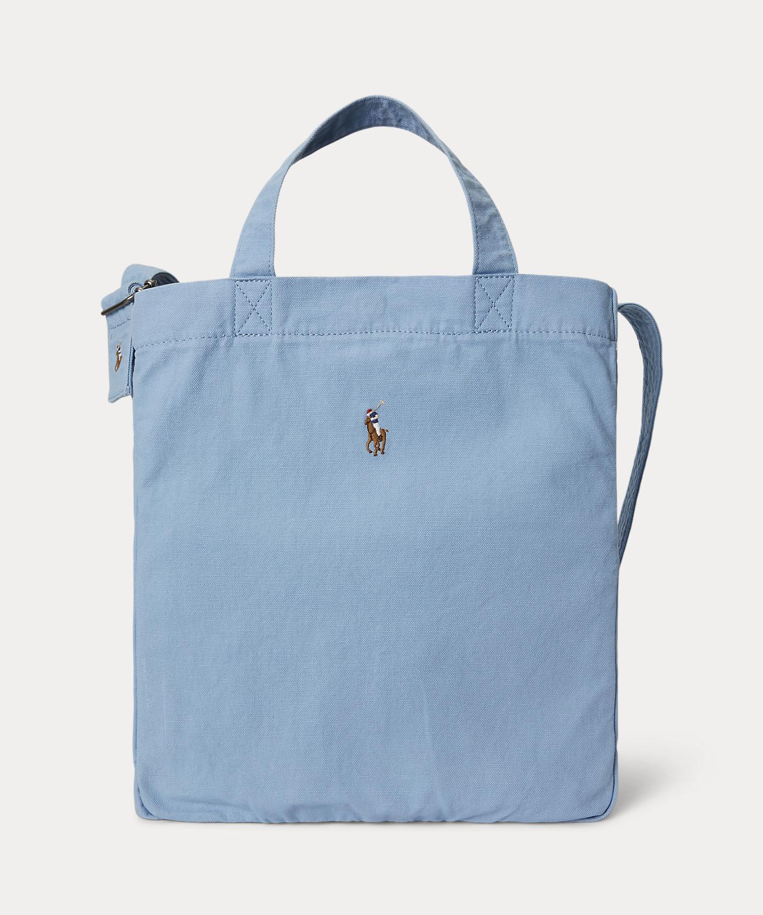 ポロ ラルフ ローレン POLO RALPH LAUREN キャンバス ショッパー トート （400ブルー） 400ブルー
