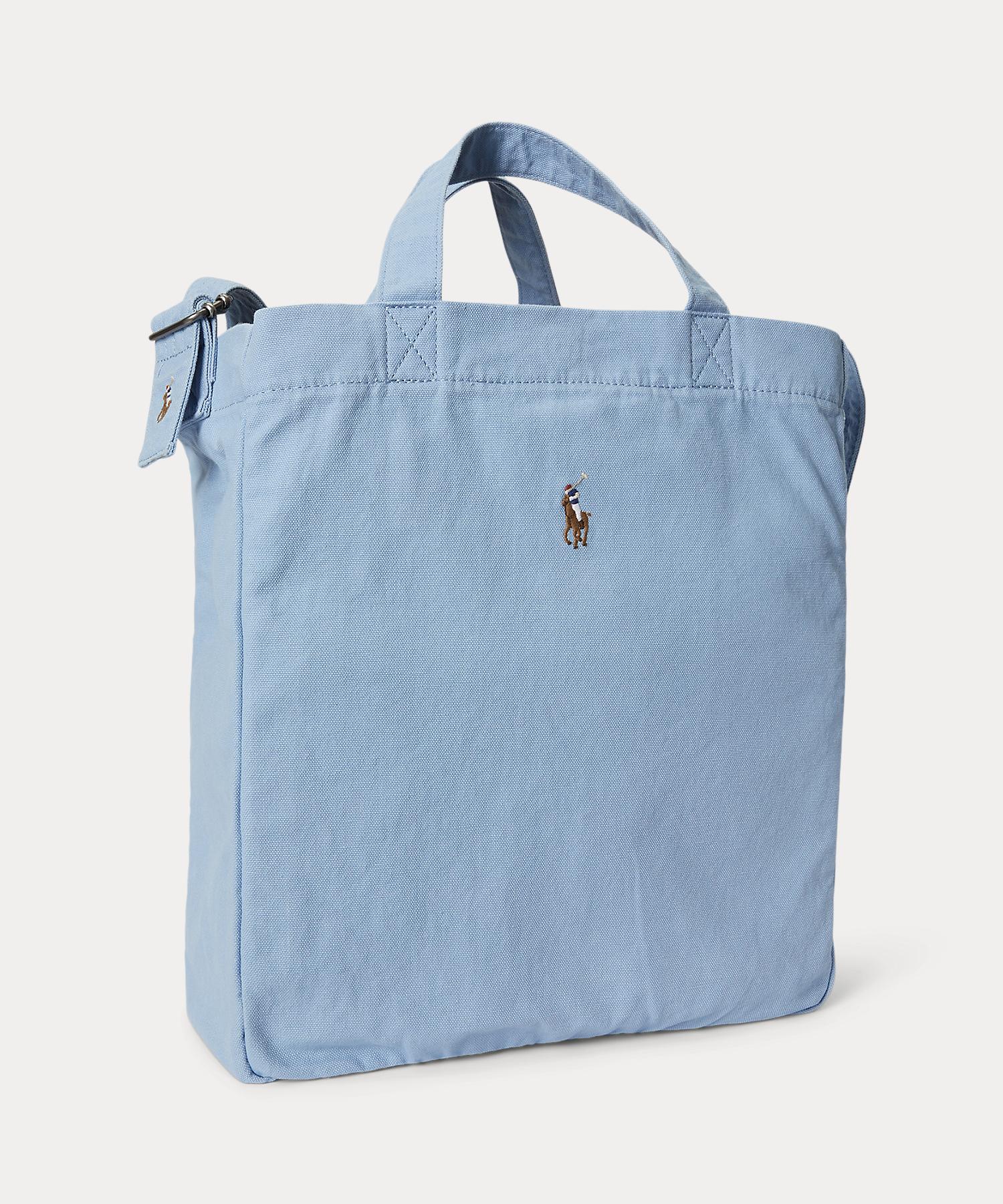 ポロ ラルフ ローレン POLO RALPH LAUREN キャンバス ショッパー トート （400ブルー） 400ブルー