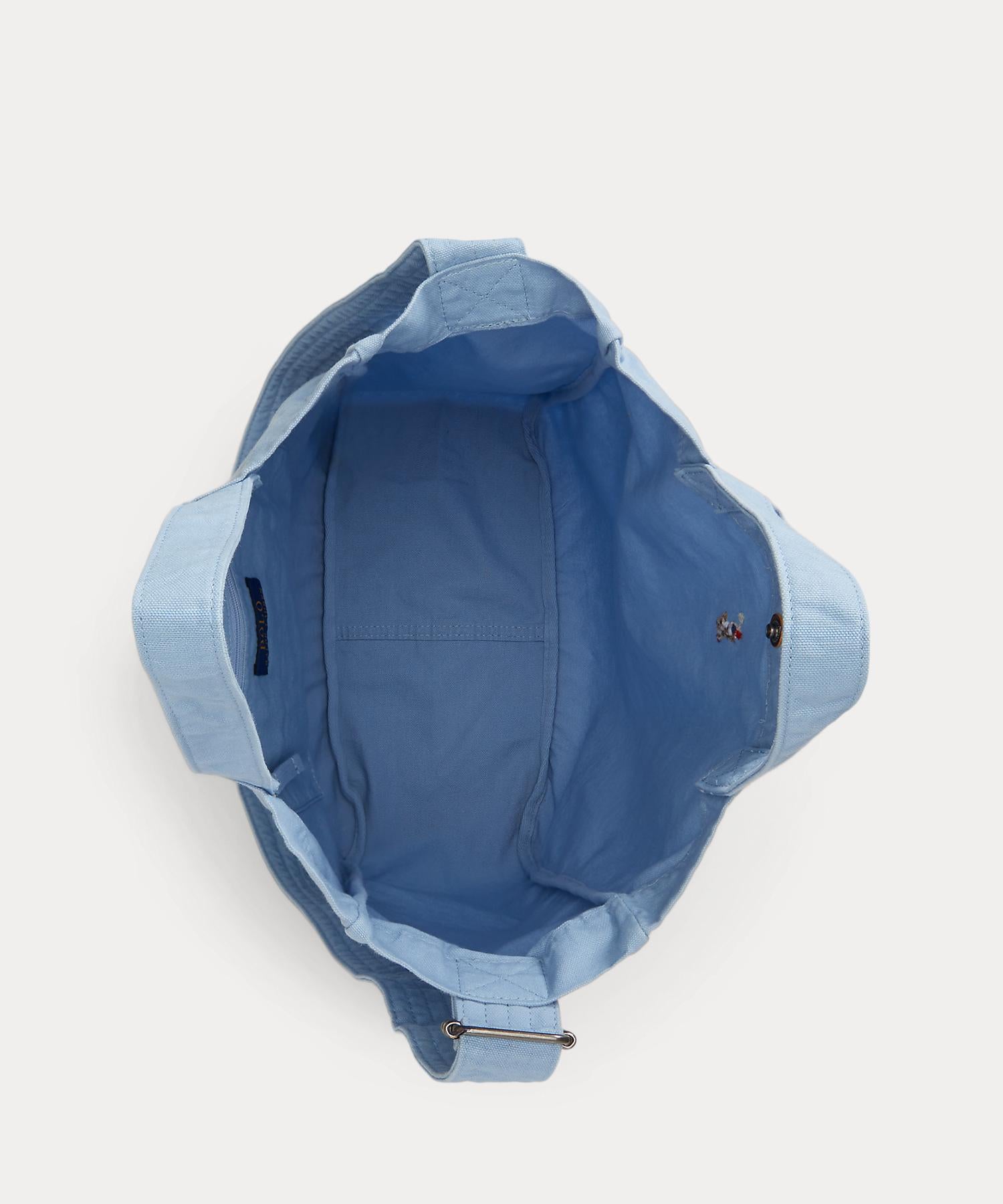 ポロ ラルフ ローレン POLO RALPH LAUREN キャンバス ショッパー トート （400ブルー） 400ブルー