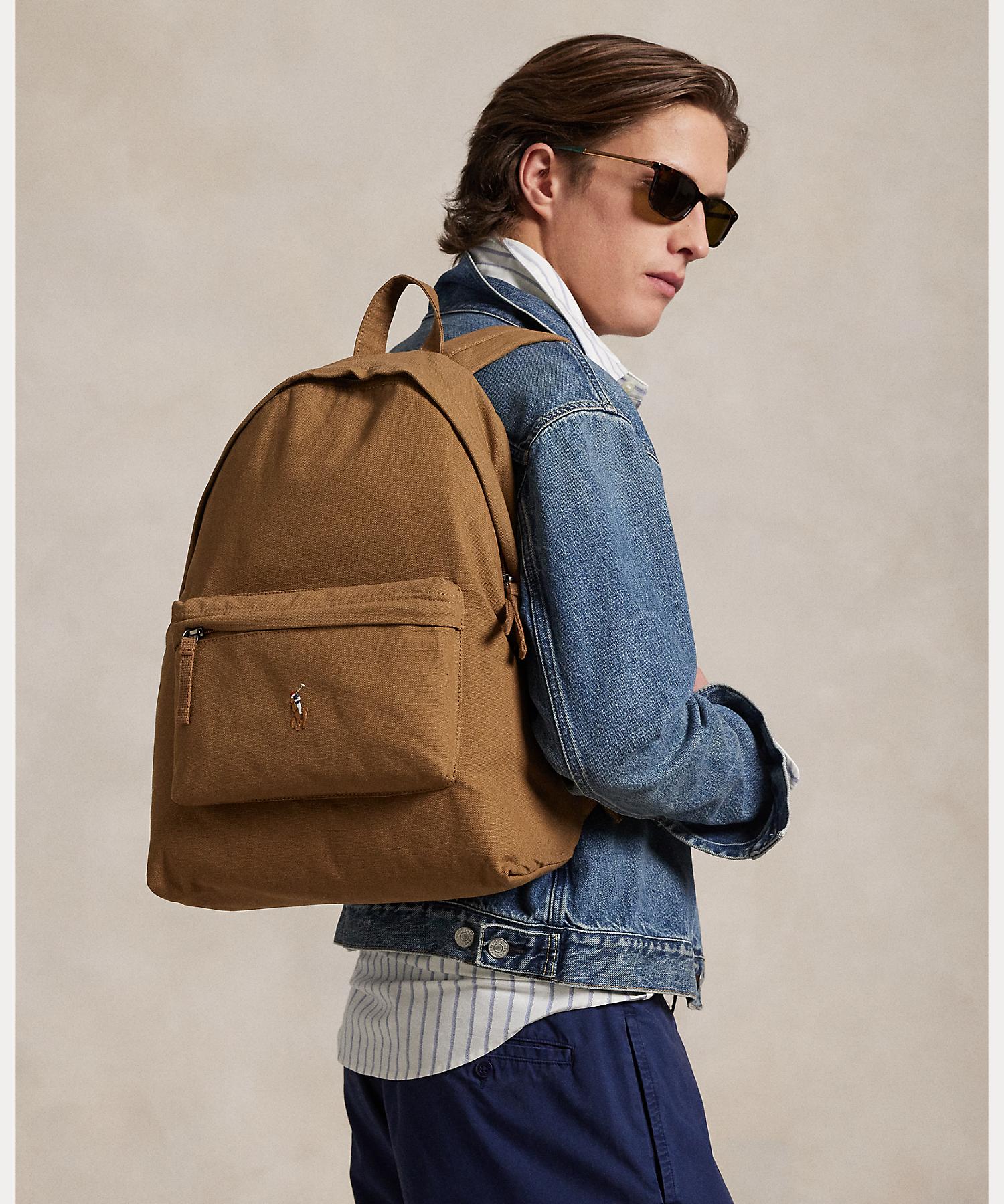ポロ ラルフ ローレン POLO RALPH LAUREN キャンバス バックパック （270ブラウン） 270ブラウン