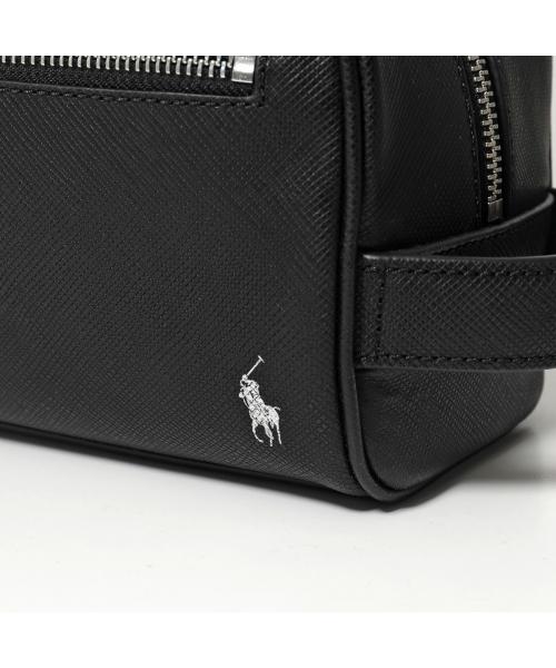 ポロ ラルフ ローレン POLO RALPH LAUREN Polo Ralph Lauren クラッチバッグ wash bag 405931676 （003/BLK/SLV/ブラック） 003/BLK/SLV/ブラック