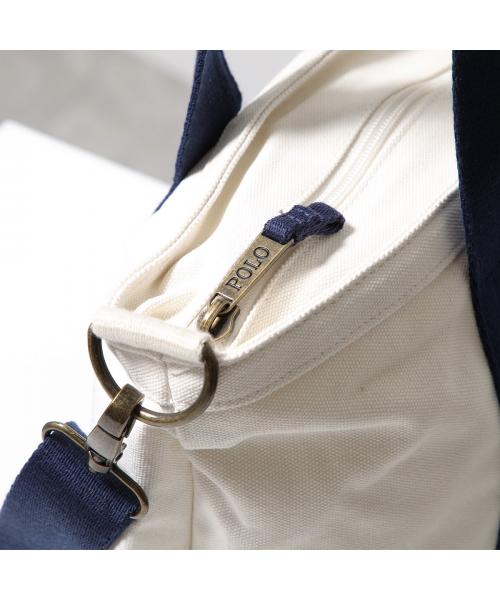 ポロ ラルフ ローレン POLO RALPH LAUREN Polo Ralph Lauren トートバッグ 9AR023 ショルダーバッグ （BDF/WHITE/NEWPORT-N） BDF/WHITE/NEWPORT-N