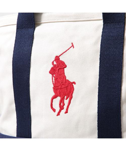 ポロ ラルフ ローレン POLO RALPH LAUREN Polo Ralph Lauren トートバッグ 9AR023 ショルダーバッグ （BDF/WHITE/NEWPORT-N） BDF/WHITE/NEWPORT-N