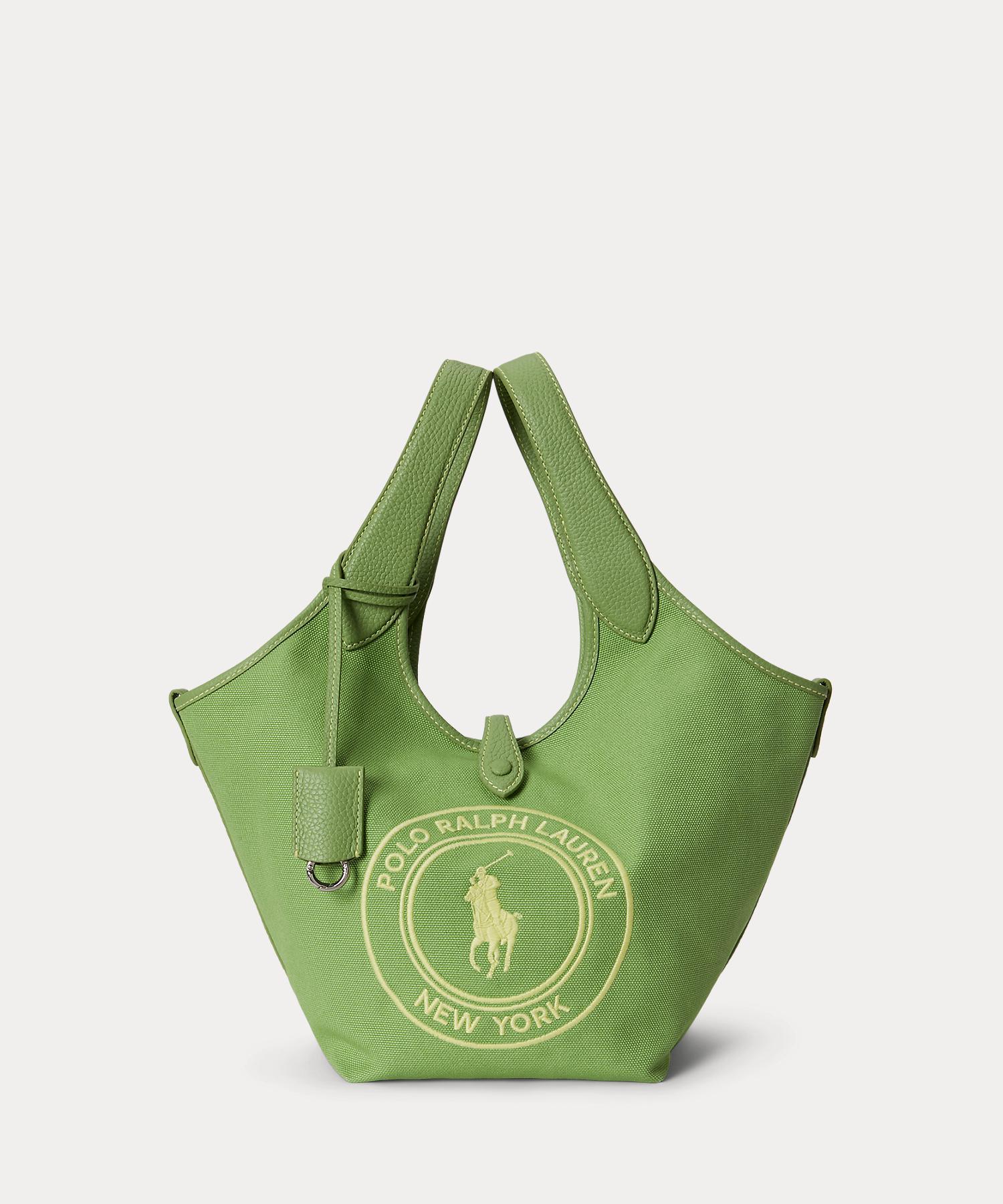 ポロ ラルフ ローレン POLO RALPH LAUREN Polo Play ロゴ キャンバス トート （400ブルー） 400ブルー