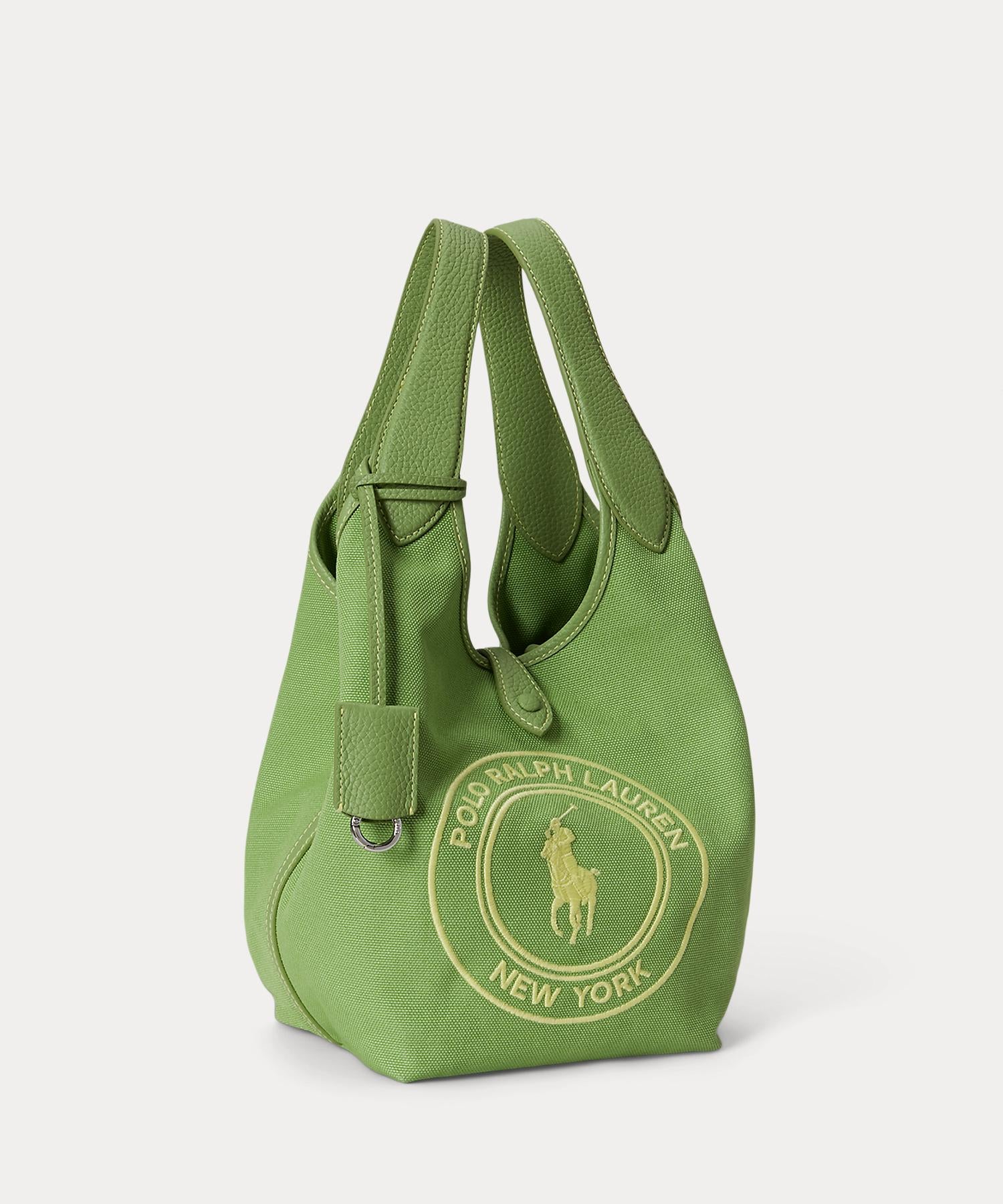 ポロ ラルフ ローレン POLO RALPH LAUREN Polo Play ロゴ キャンバス トート （400ブルー） 400ブルー