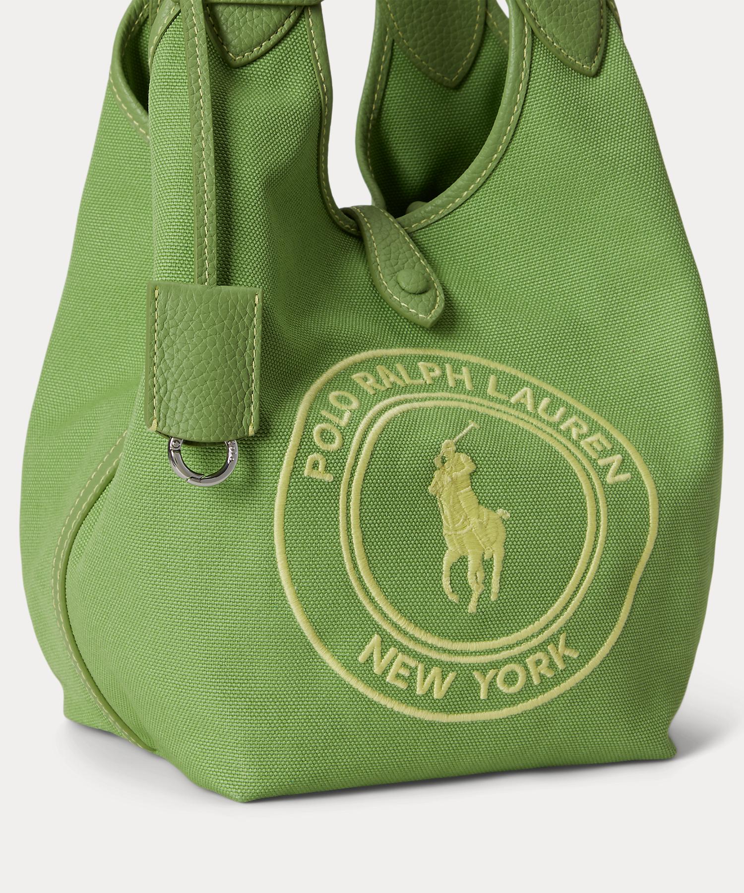 ポロ ラルフ ローレン POLO RALPH LAUREN Polo Play ロゴ キャンバス トート （400ブルー） 400ブルー