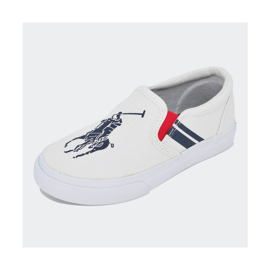 ポロ ラルフ ローレン POLO RALPH LAUREN スニーカー スリッポン キッズ MACEN POLO RALPH LAUREN RF102454 RF102205 キャンバス （ホワイト） ホワイト