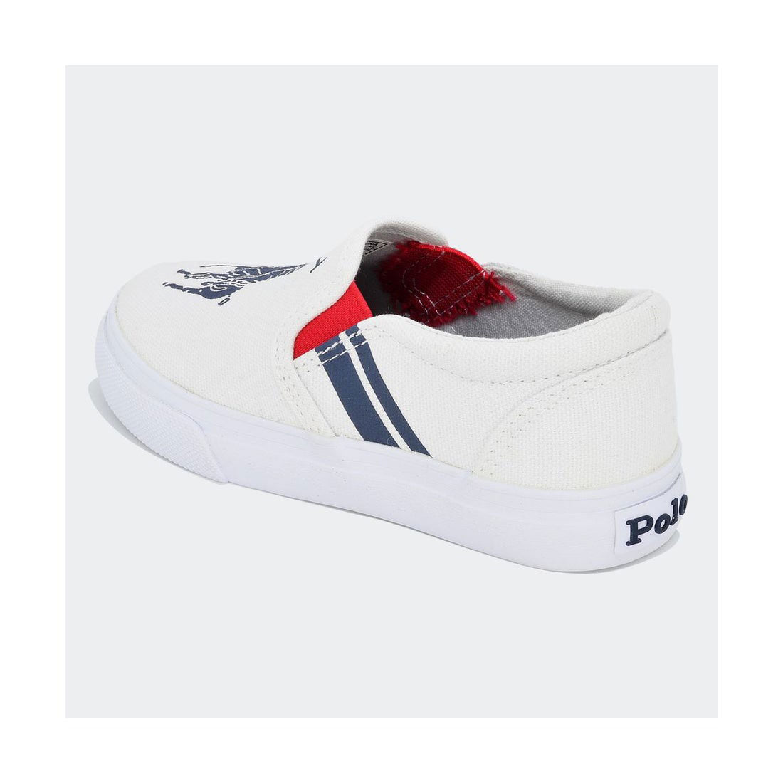 ポロ ラルフ ローレン POLO RALPH LAUREN スニーカー スリッポン キッズ MACEN POLO RALPH LAUREN RF102454 RF102205 キャンバス （ホワイト） ホワイト