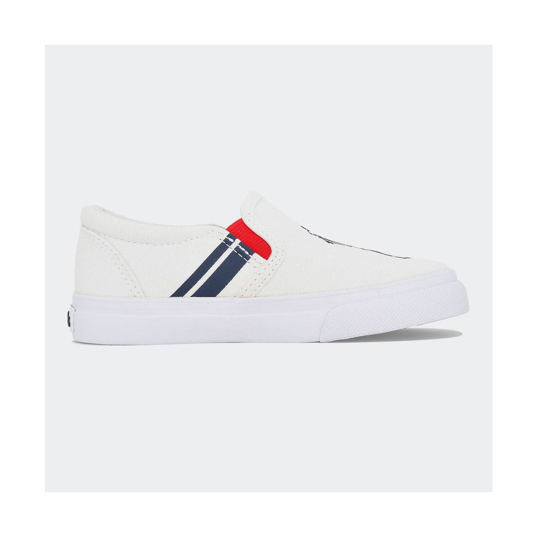 ポロ ラルフ ローレン POLO RALPH LAUREN スニーカー スリッポン キッズ MACEN POLO RALPH LAUREN RF102454 RF102205 キャンバス （ホワイト） ホワイト