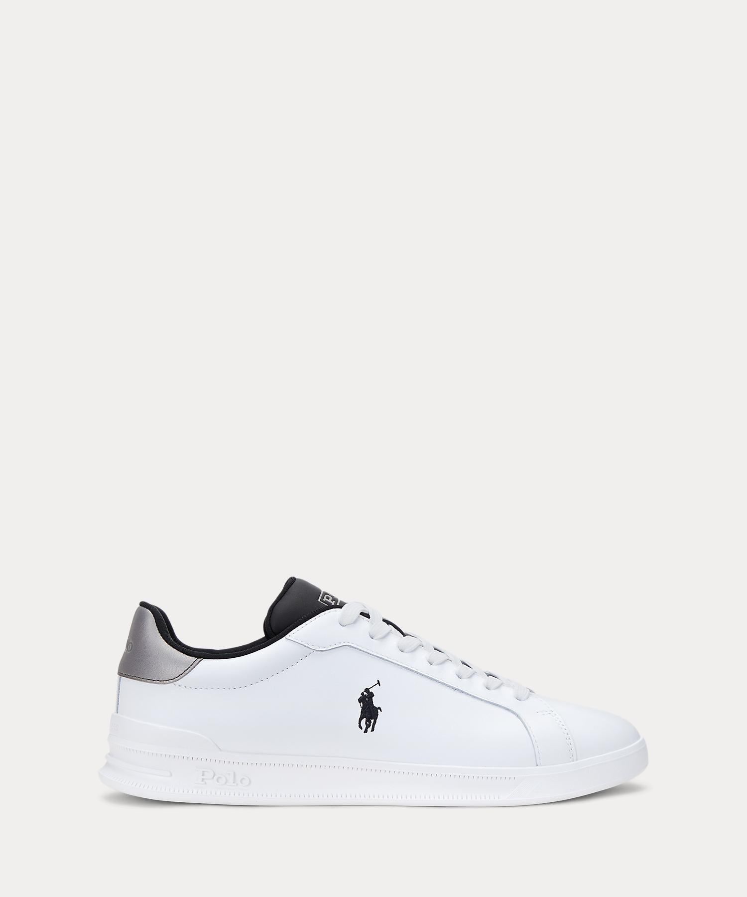 ポロ ラルフ ローレン POLO RALPH LAUREN ヘリテージ Court II ナッパ レザー スニーカー （100ホワイト） 100ホワイト