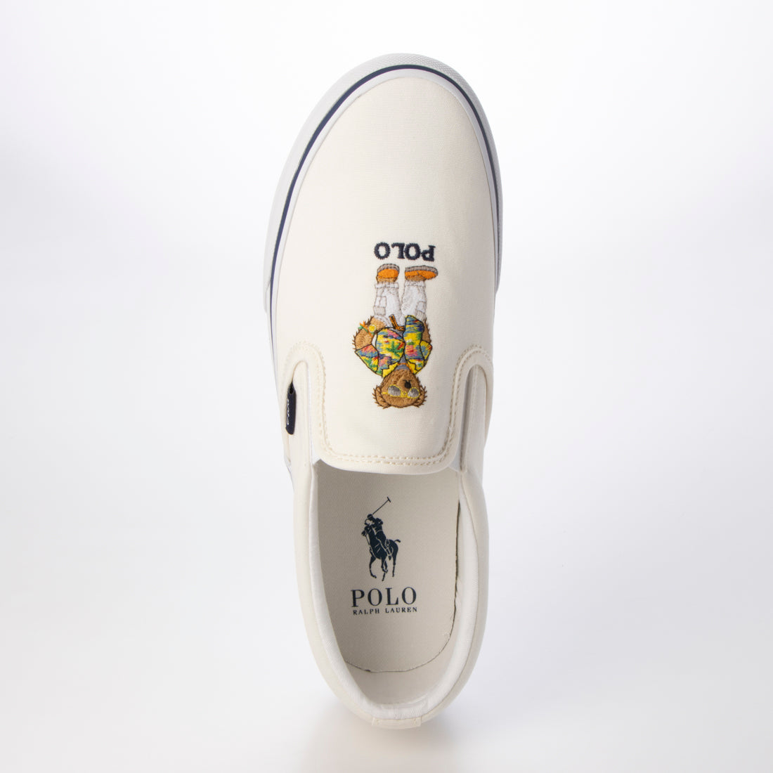 ポロ ラルフ ローレン POLO RALPH LAUREN KEATON-SLIP-SNEAKERS-SLIP ON CANVAS