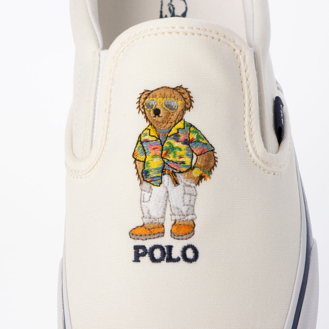 ポロ ラルフ ローレン POLO RALPH LAUREN KEATON-SLIP-SNEAKERS-SLIP ON CANVAS