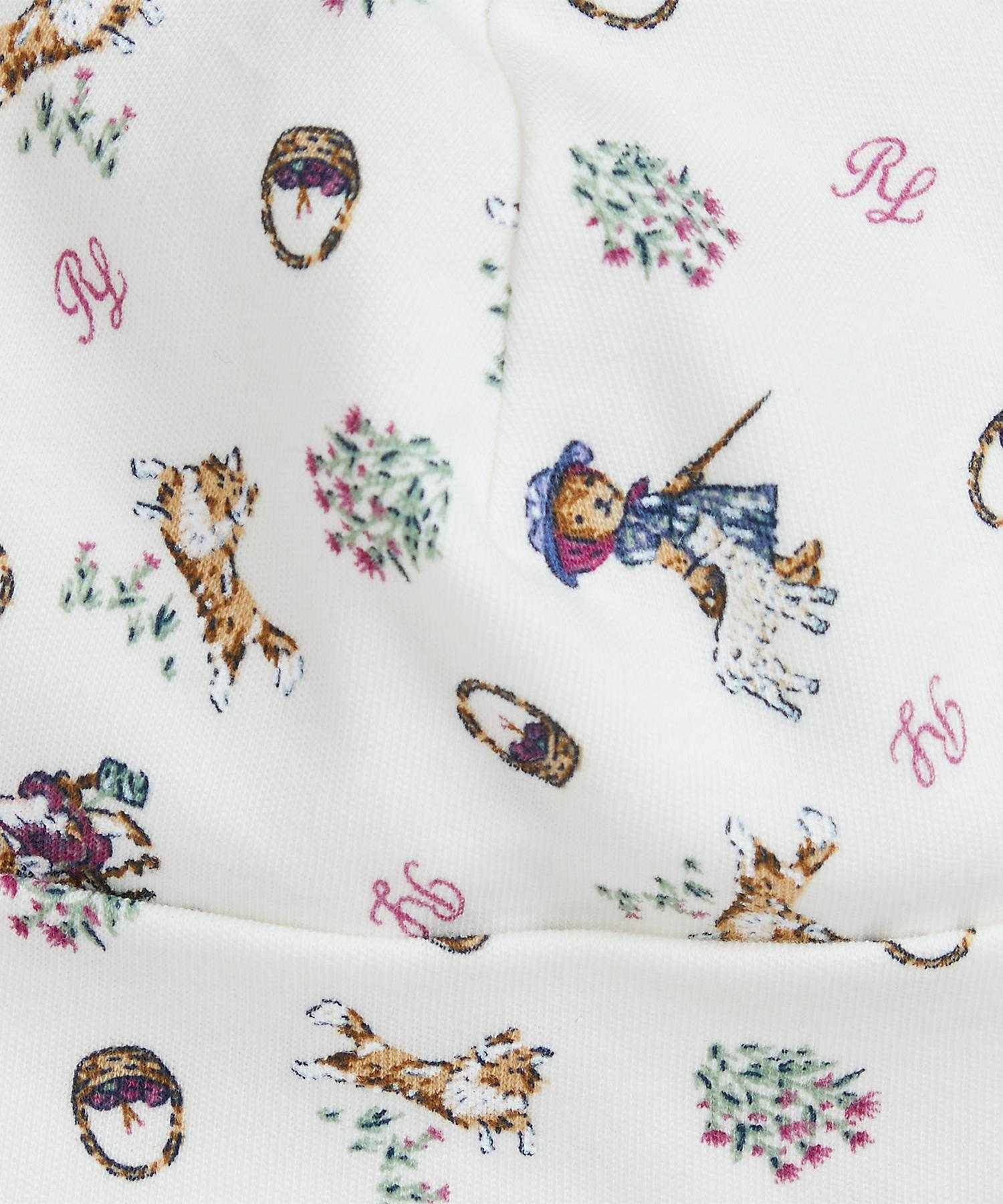 ポロ ラルフ ローレン POLO RALPH LAUREN (ベビー)Polo ベア コットン インターロック ビーニー （101ナチュラル） 101ナチュラル