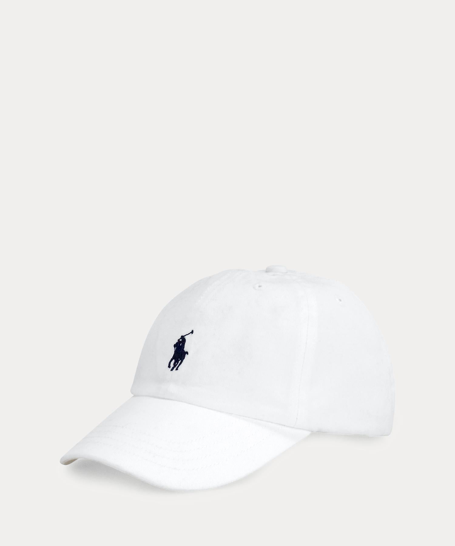 ポロ ラルフ ローレン POLO RALPH LAUREN コットン チノ ベースボール キャップ,100ホワイト